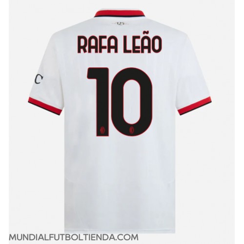 Camiseta AC Milan Rafael Leao #10 Segunda Equipación Replica 2024-25 mangas cortas